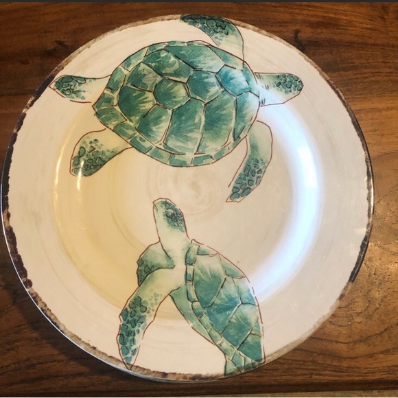 Tommy Bahama Dining 3 Tommy Bahama Sea Turtle Plates Poshmark